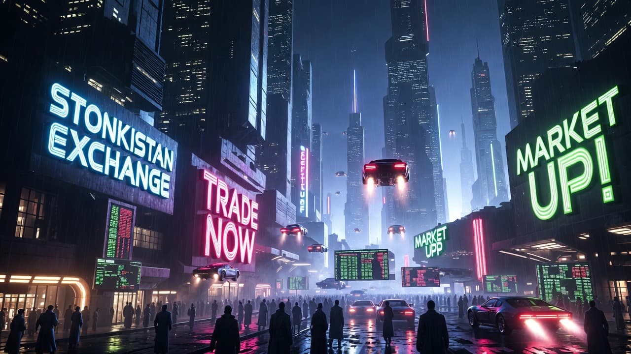 Stonkistan — The World's First Nation of Markets